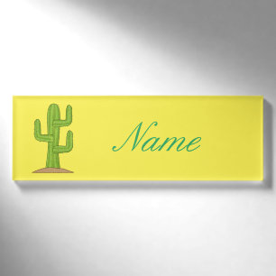 Saguaro Cactus Thunder_Cove Namenschild