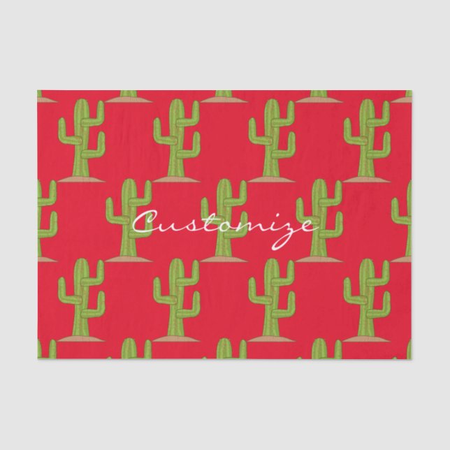 Saguaro Cactus Thunder_Cove Seidenpapier (Vorderseite)