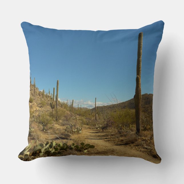 Saguaro-Carillo-Pfad im Saguaro-Nationalpark Kissen (Vorderseite)