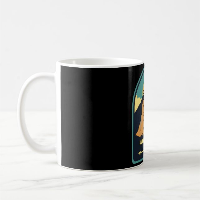 Saguaro � der endlose Horizont Australiens Kaffeetasse (Links)
