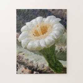 Saguaro in Blüten Puzzle, 28 cm x 36 cm, 252 Teile