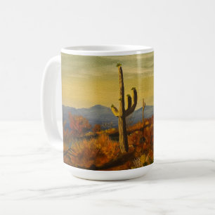 Saguaro in der Wüste von Arizona, von Gary Poling Kaffeetasse