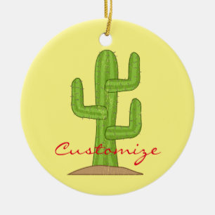 Saguaro-Kaktus Thunder_Cove Keramik Ornament