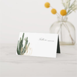 Saguaro moderne Cactus Mariage Cartes de Place