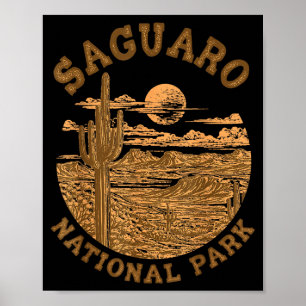 Saguaro Nationalpark Arizona Reisen Natur Poster