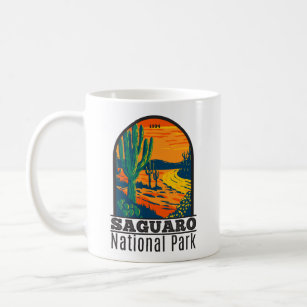 Saguaro Nationalpark Arizona Vintag Kaffeetasse