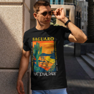 Saguaro Nationalpark Arizona Vintag stört T-Shirt