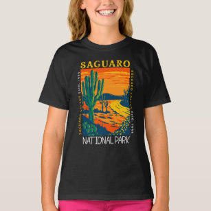 Saguaro Nationalpark Arizona Vintag stört T-Shirt