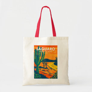 Saguaro Nationalpark Arizona Vintage Tragetasche