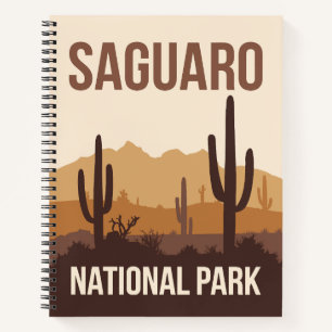 Saguaro Nationalpark California Notizbuch