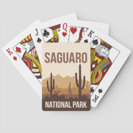 Saguaro Nationalpark California Spielkarten