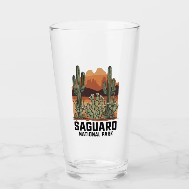 Saguaro-Nationalpark Glas (Vorderseite)