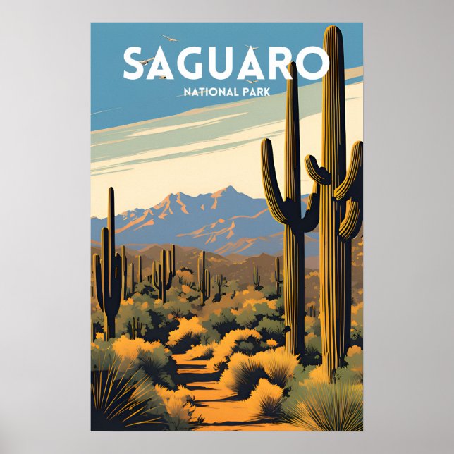 Saguaro-Nationalpark Poster (Vorne)