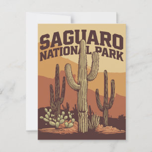 Saguaro-Nationalpark Postkarte