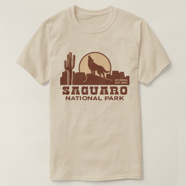 Saguaro-Nationalpark T-Shirt (Design vorne)