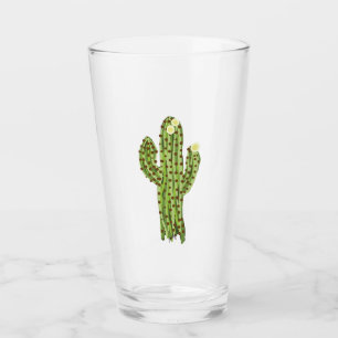 Saguaro-Pint-Glas blühen Glas