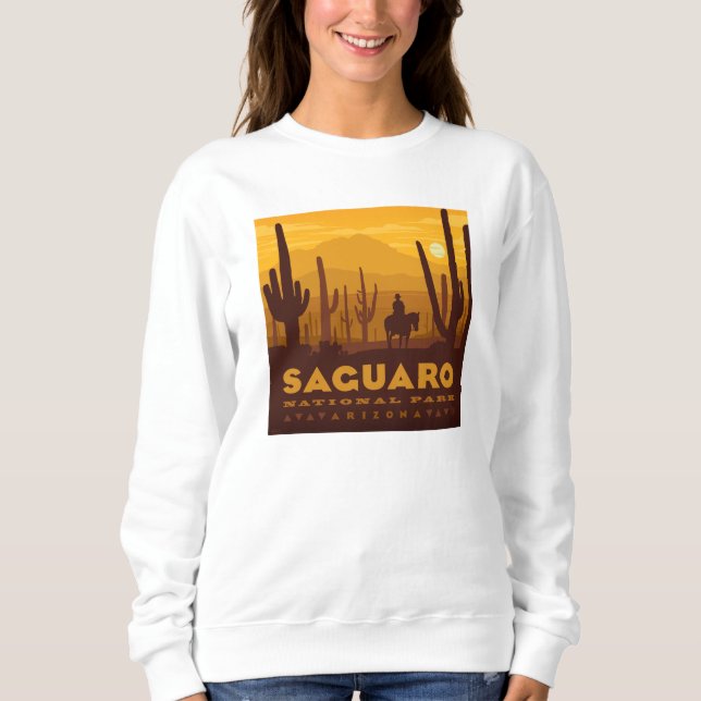 Saguaro Square Nationalpark | Arizona Sweatshirt (Vorderseite)
