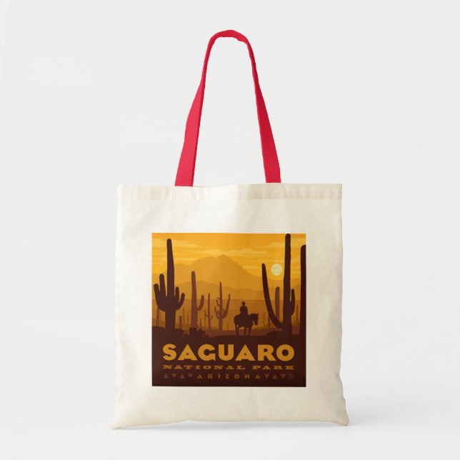 Saguaro Square Nationalpark | Arizona Tragetasche (Vorne)