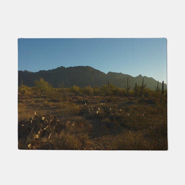 Saguaro Sunrise in Saguaro Nationalpark Fußmatte (Vorderseite)
