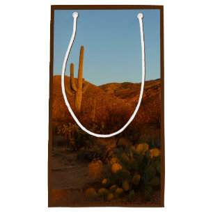 Saguaro Sunset I Arizona Wüste Landschaft Kleine Geschenktüte