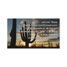 Saguaro Sunset II Arizona Wüste Landschaft