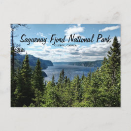 Saguenay Fjord Quebec Canada Postcard Postkarte