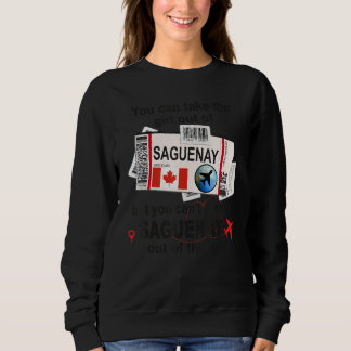 Saguenay Mädchen Saguenay Bordkarte Saguenay Sweatshirt