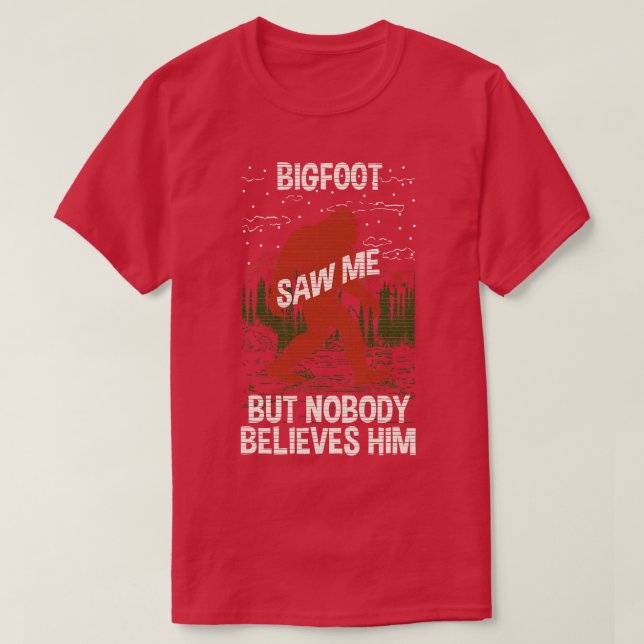 Sah ich glaube T-Shirt (Design vorne)
