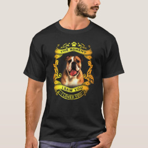Sah, ich liebe dich als englischer Bulldoghund T-Shirt