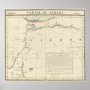 Sahara, Afrika 16 Poster