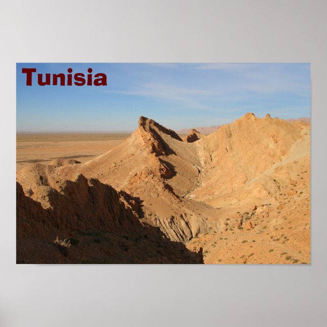 Sahara Desert, Tunisia Poster (Vorne)