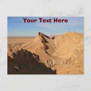 Sahara Desert, Tunisie carte postale personnalisab