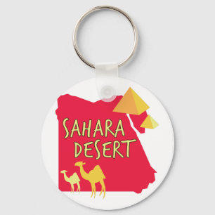 Sahara-Wüste Schlüsselanhänger