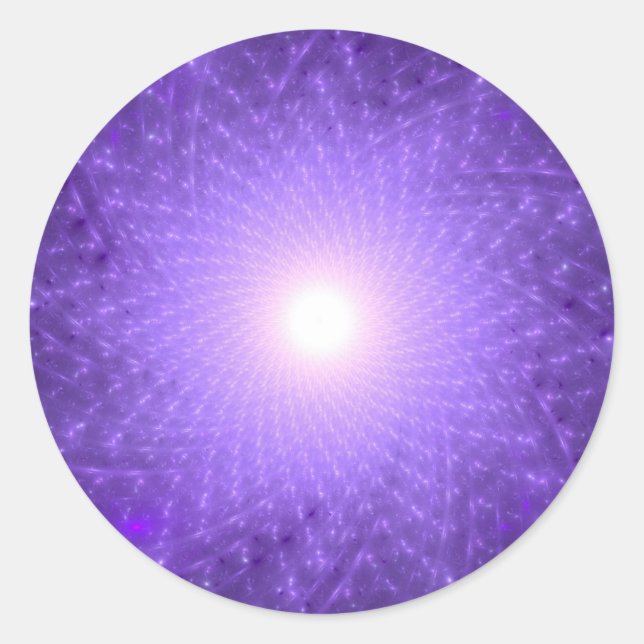 Sahasrara - Der tausendfach versteinerte Lotus Runder Aufkleber (Vorderseite)