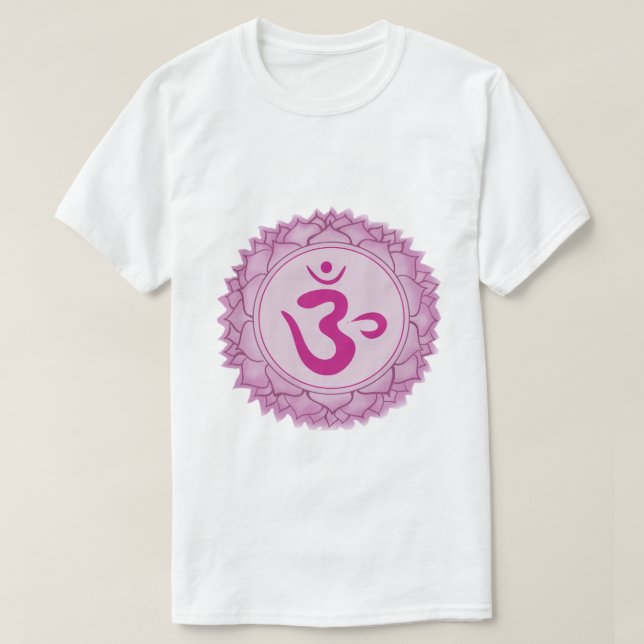 Sahasrara oder Kronchakra Männer-T - Shirt (Design vorne)
