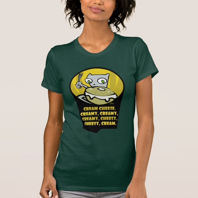 Sahniges Cheesey T-Shirt (Vorderseite)