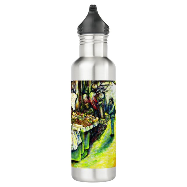 Said, um die gesamte Idee einzubringen Edelstahlflasche (Rechts)