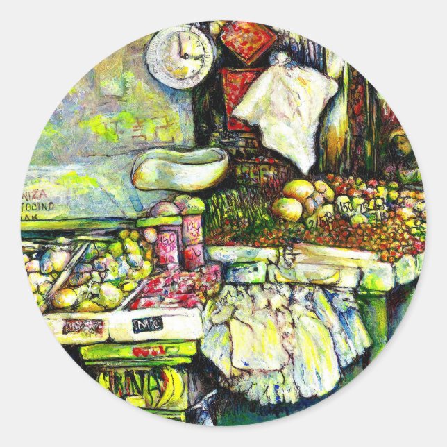 Said, um die gesamte Idee einzubringen Runder Aufkleber (Vorderseite)