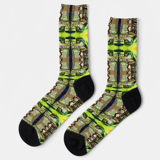 Said, um die gesamte Idee einzubringen Socken (Linkes Detail)