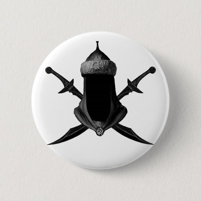 Saif Al Islam Button (Vorderseite)