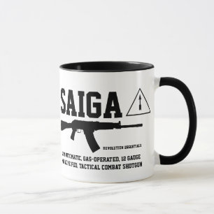 Saiga 12 Tactical Combat Shotgun Coffee Mug
