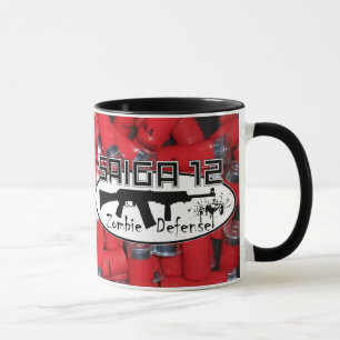 Saiga 12 - Zombie-Verteidigungs-Tasse Tasse