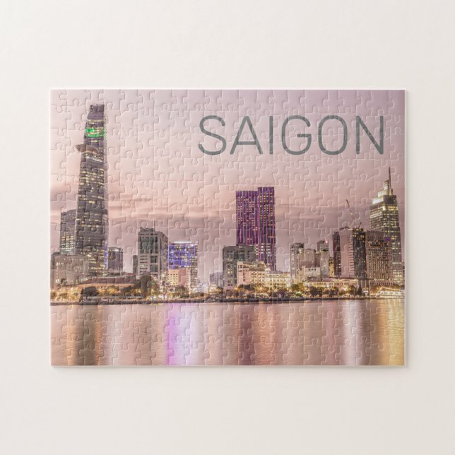 Saigon Ho Chi Minh City HCMC Vietnam Sunset (Horizontal)