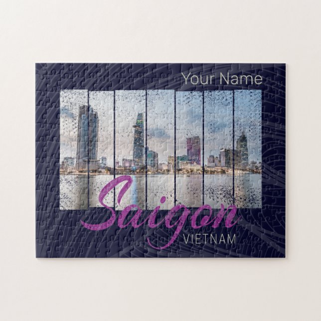 Saigon (Ho-Chi-Minh-Stadt) HCMC Vietnam Souvenir (Horizontal)