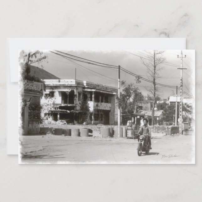 Saigon Vietnam 1968 B Druck (Vorderseite)