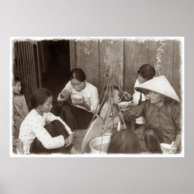 Saigon Vietnam 1968 Poster (Vorne)