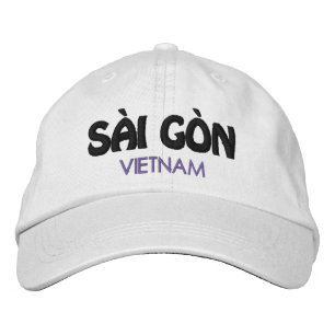 Saigon, Vietnam bestickte Baseballkappe