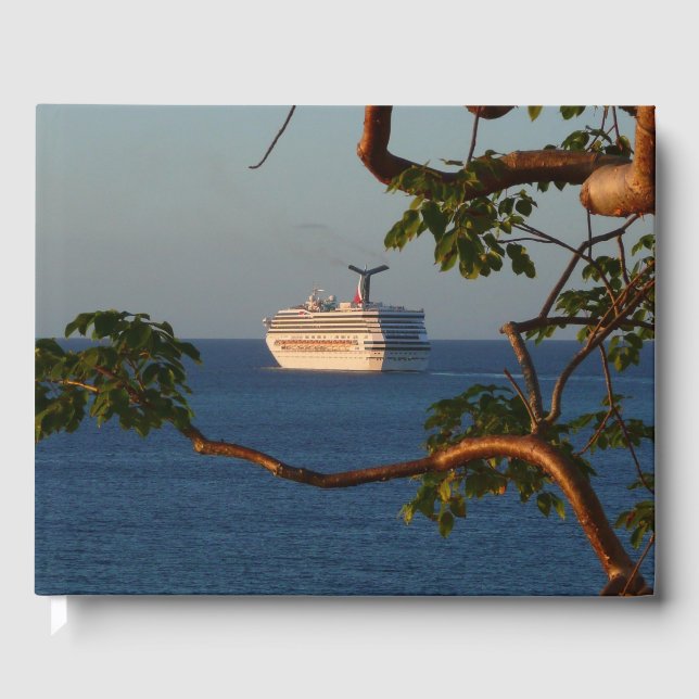 Sail Away at Sunset I Cruise Vacation Gästebuch (Vorderseite)