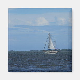 Sail Away Painterly Magnet