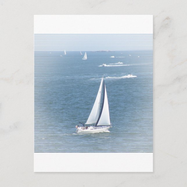 Sail Away Postcard Postkarte (Vorderseite)
